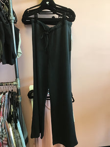 3021 Black Wide Leg Pant