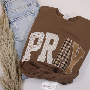 Pray Christian Faith Sweatshirt