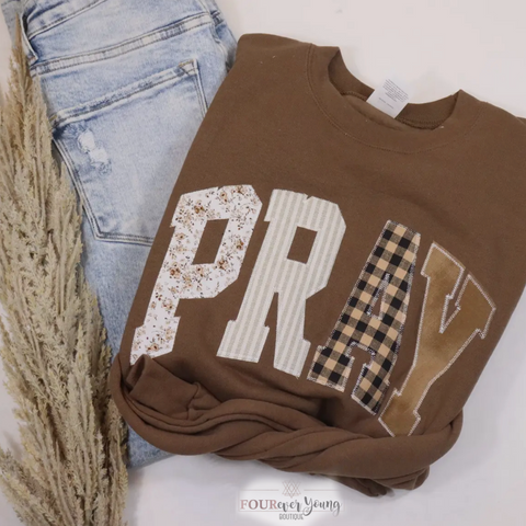Pray Christian Faith Sweatshirt
