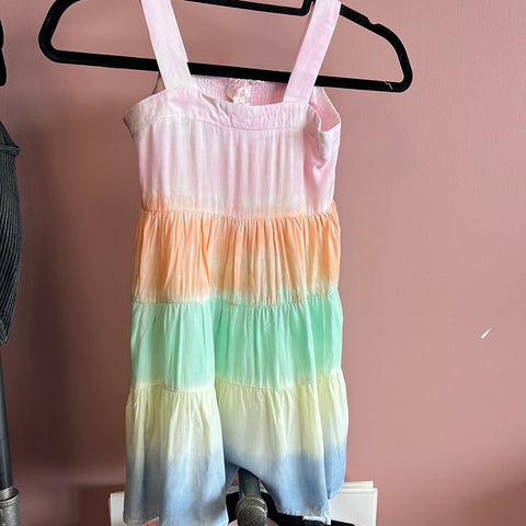 2371 Girls pastel dress