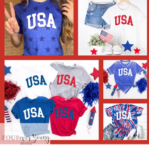 USA Puff Graphic Tee