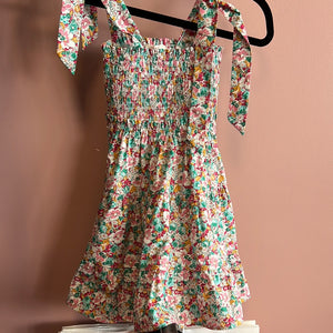 2372 Girls floral dress