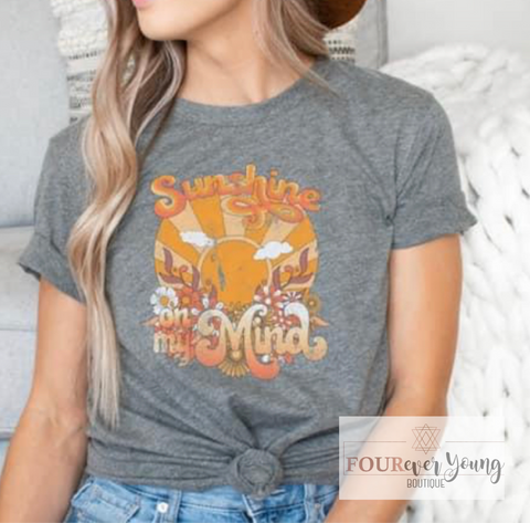 Sunshine On My Mind Graphic Tee