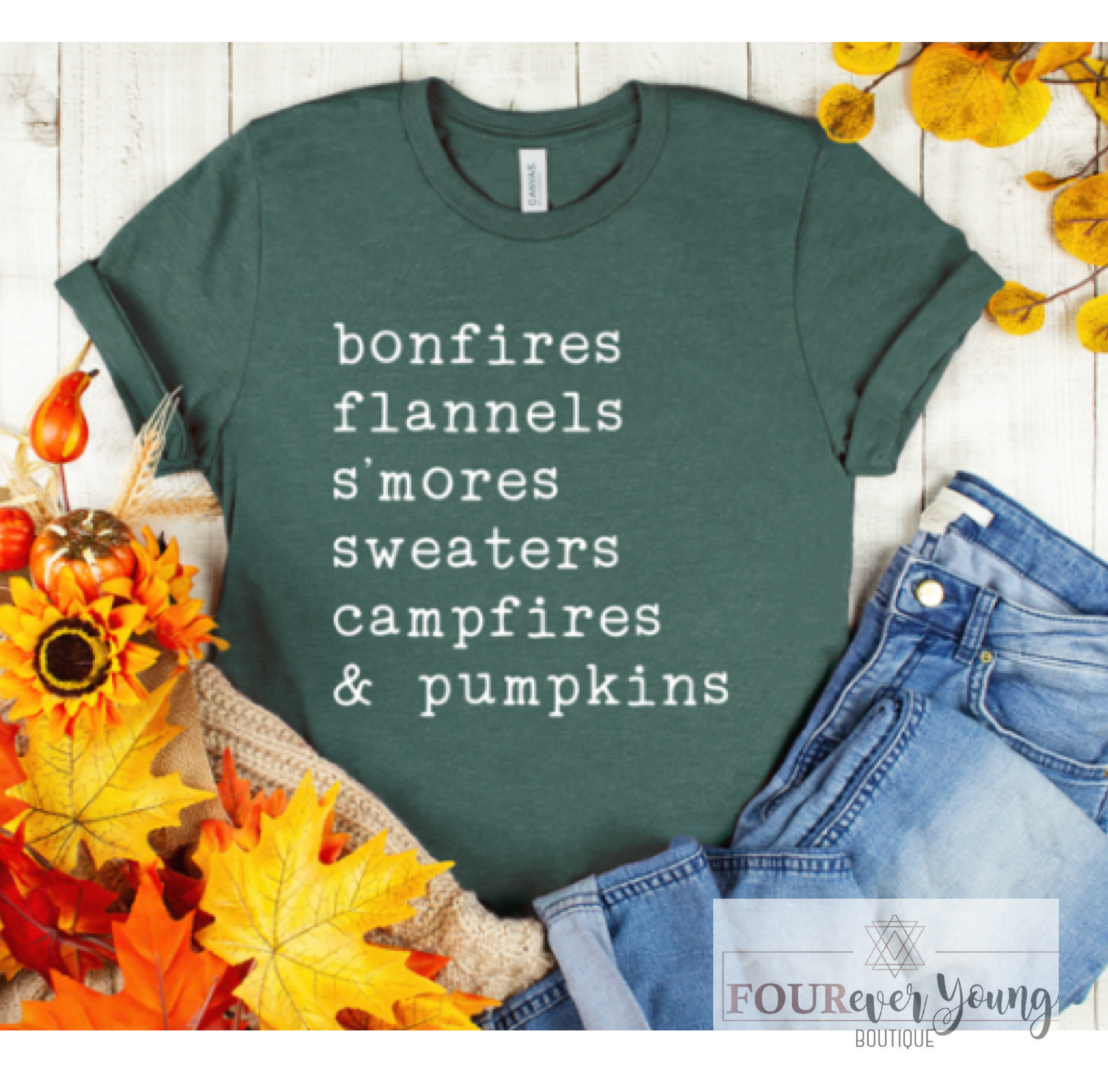 Fall List Graphic Tee