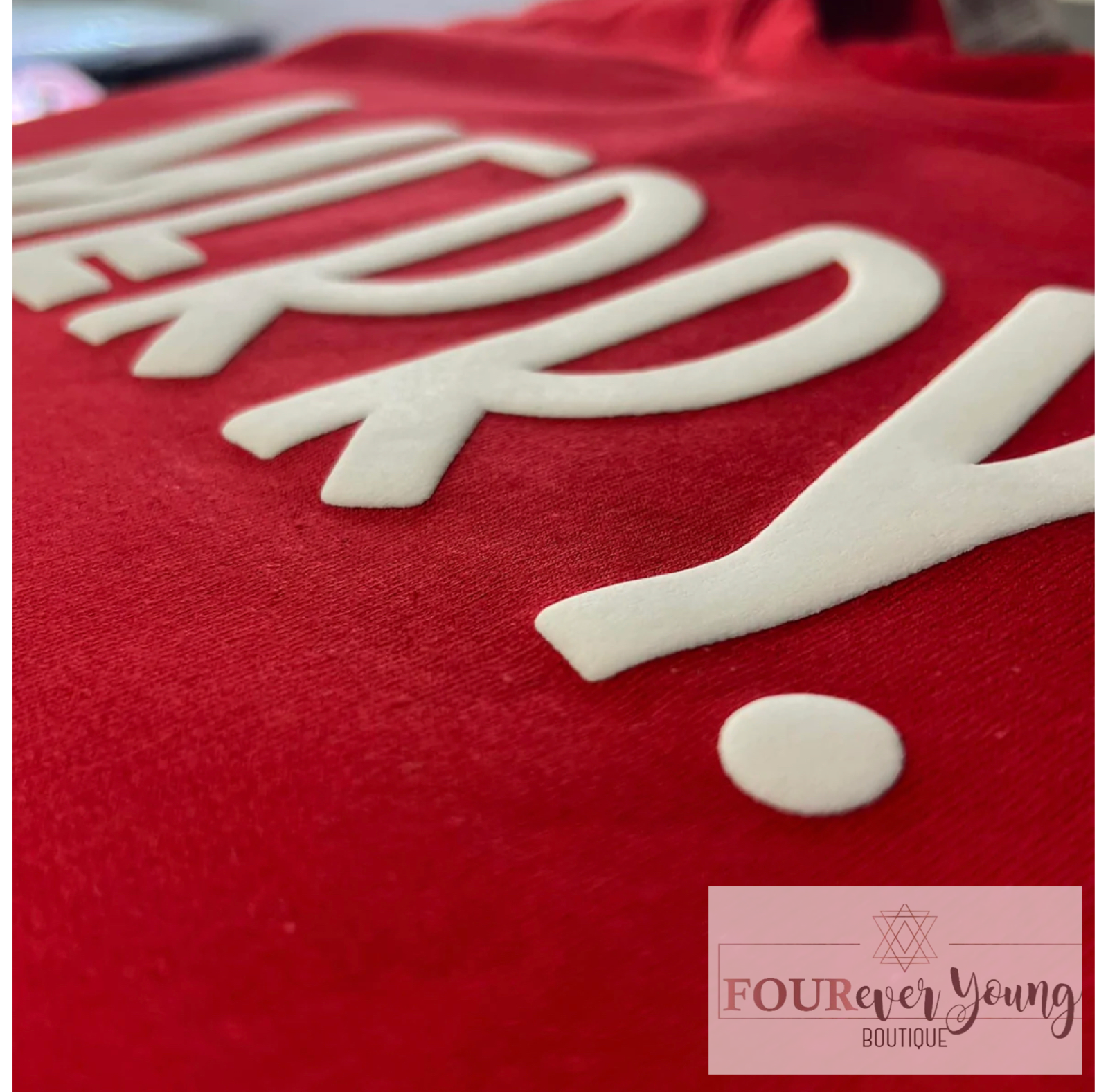 Merry Puff Crew Sweatshirt