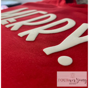 Merry Puff Crew Sweatshirt