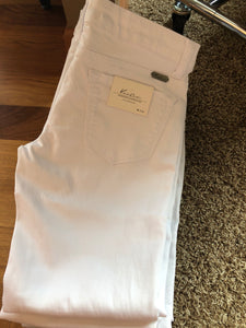 KC White Pattern Thigh Jeans