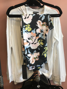 795 Highwaist Floral Print Curvy