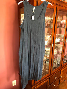 Blue Sleeveless Dress