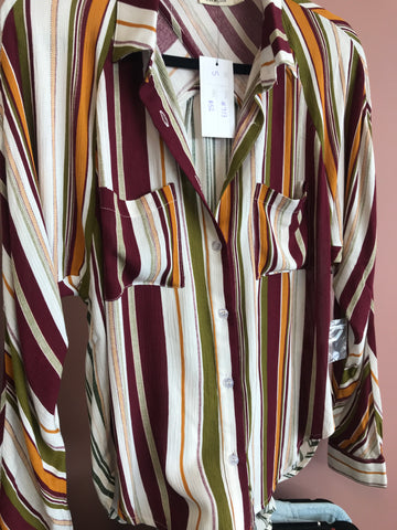 713 Wine Striped