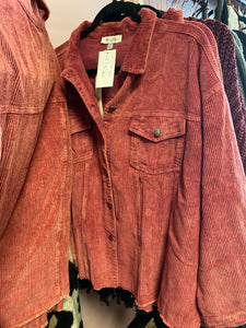 1021 Rust Corduroy Jacket