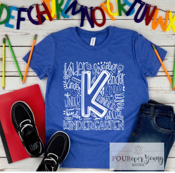School Grade Level Typography YOUTH