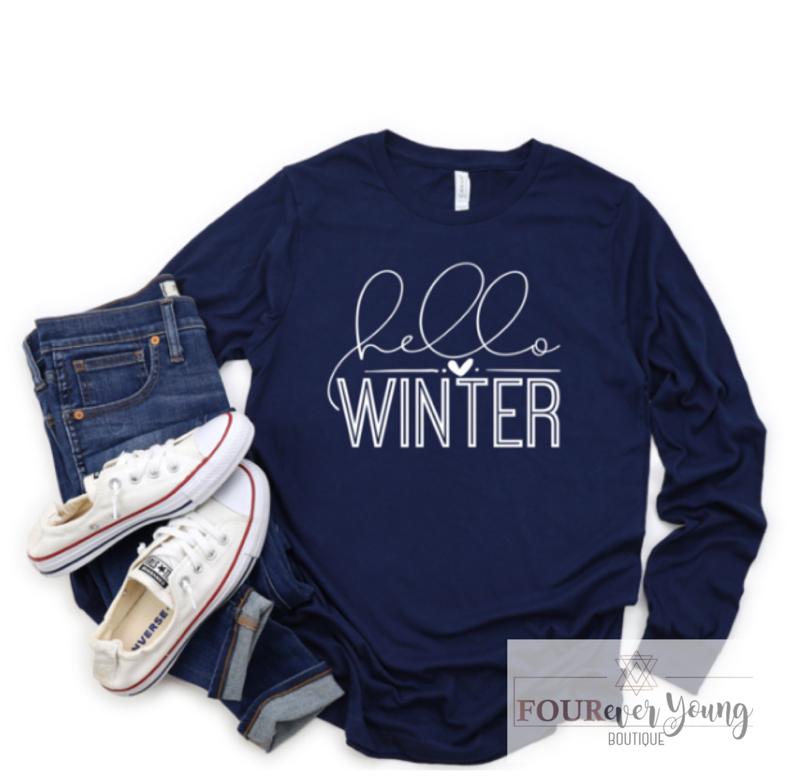 Hello Winter Long Sleeve