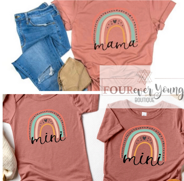 Mama (Mauve) Adult Triblend Tee