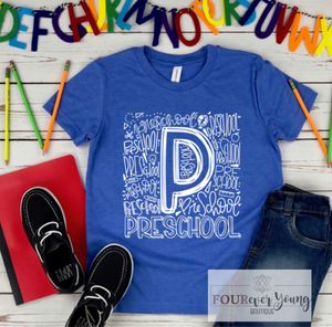 School Grade Level Typography YOUTH