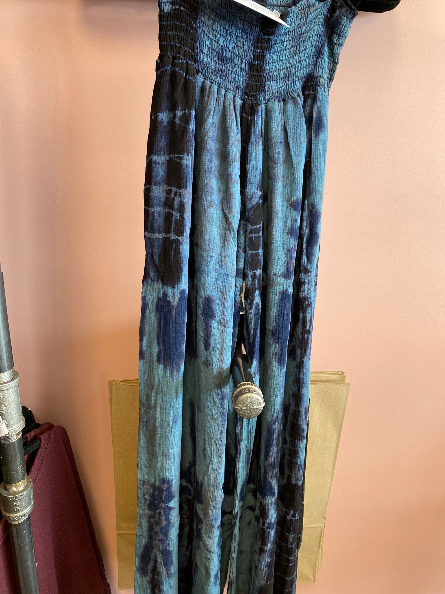 1224 Tie dye palazzo pants