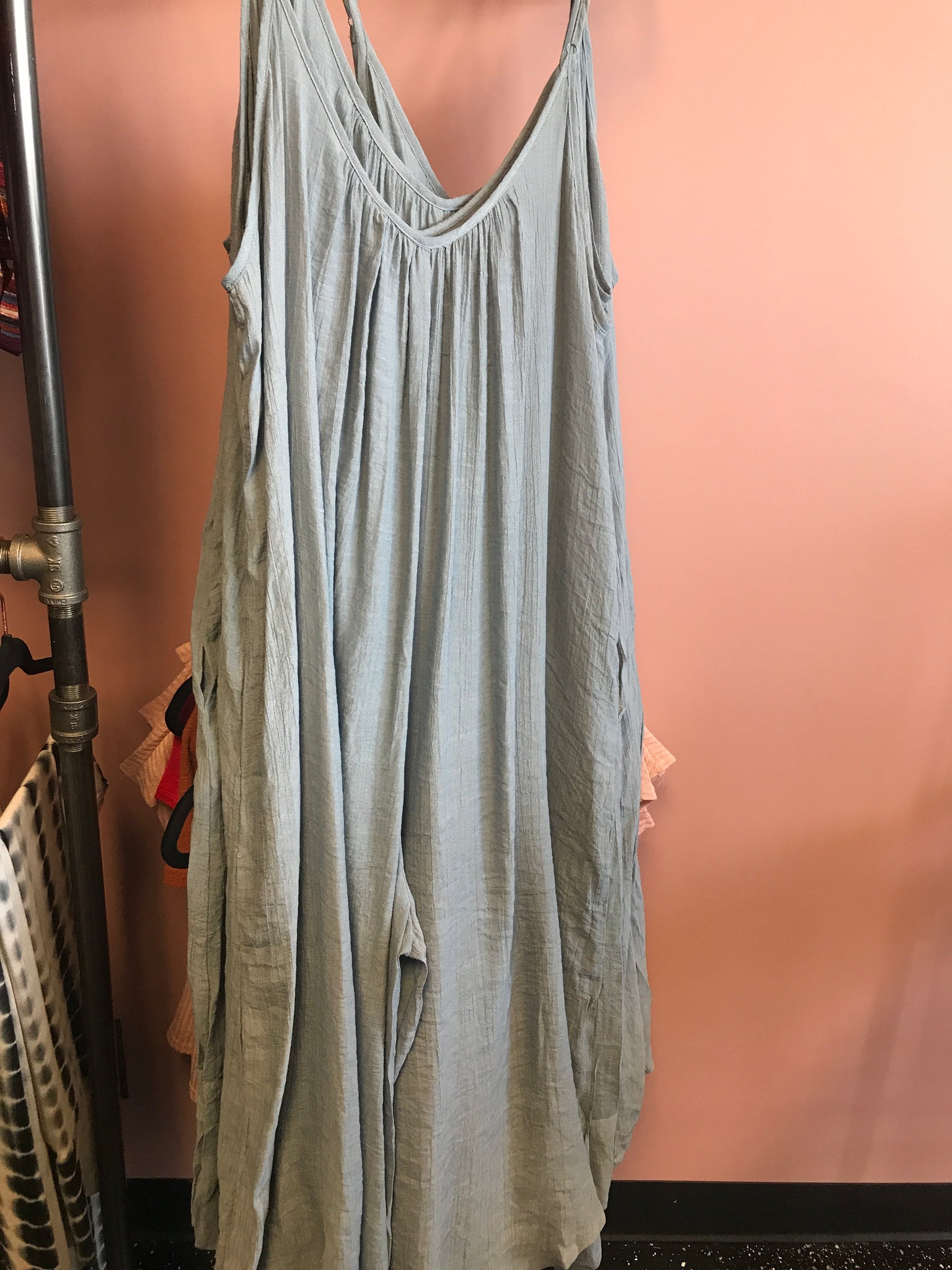 719 Grey Romper
