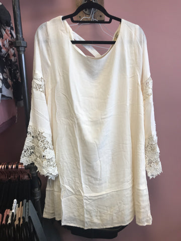624 Cream Dress