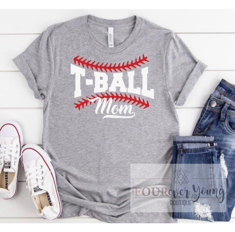 T-Ball Mom Graphic Tee