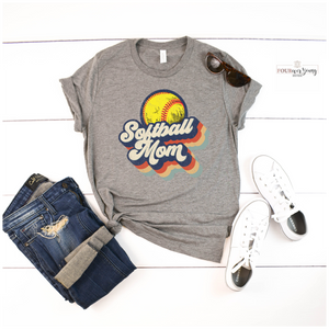 Softball Mom Graphic Tee