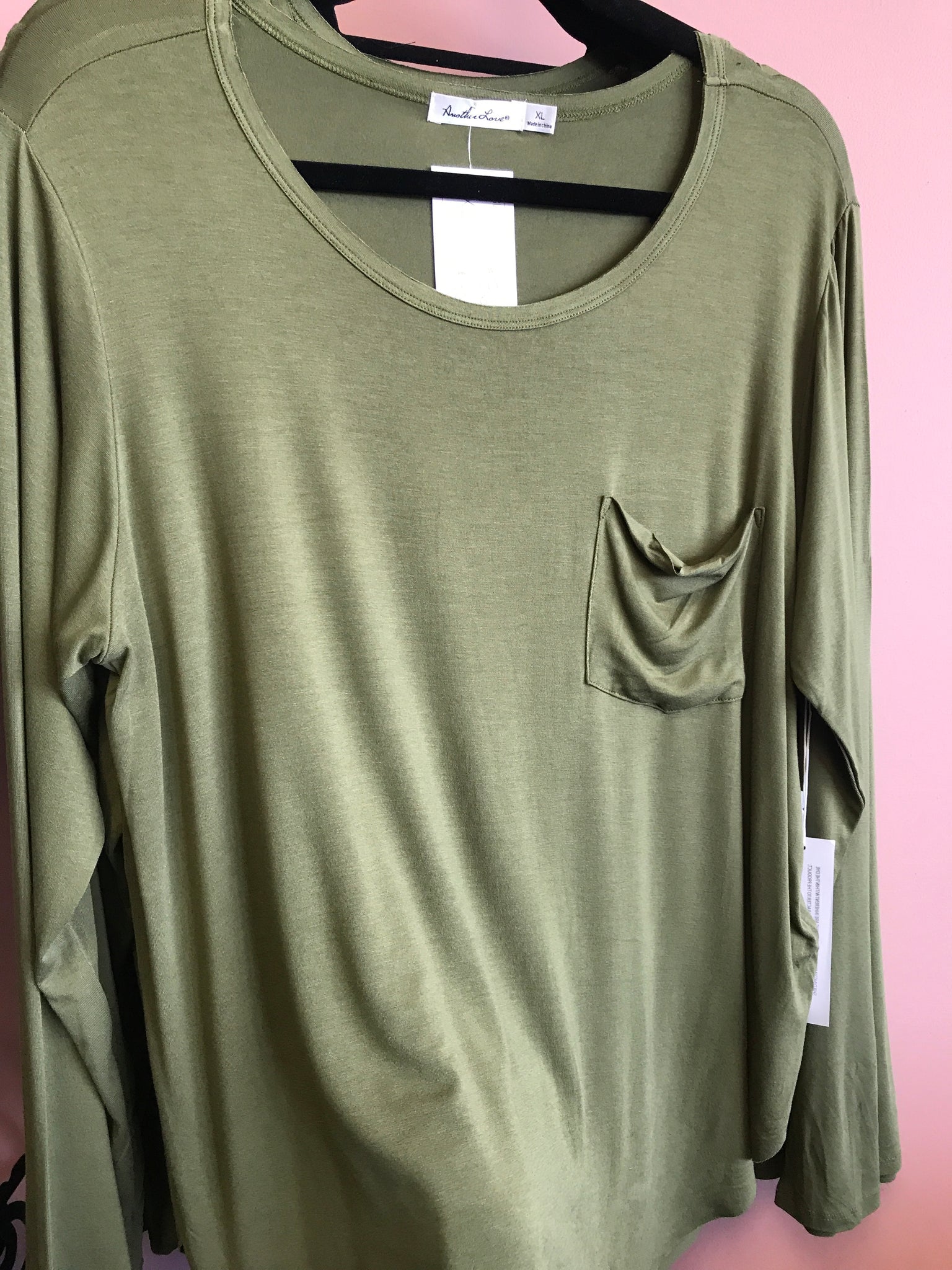 867 Olive Long Sleeve