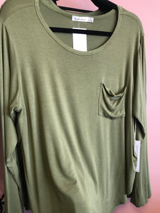 867 Olive Long Sleeve