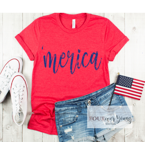 ‘Merica Graphic Tee