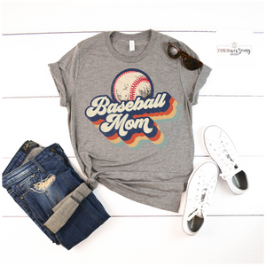 Baseball Mom Graphic Tee