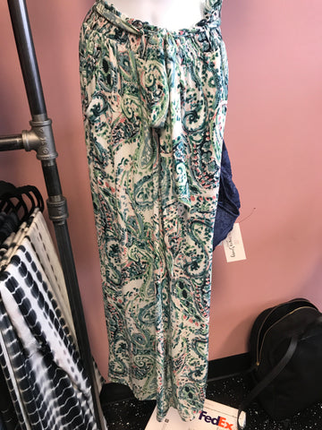 706 Paisley Crop Pant