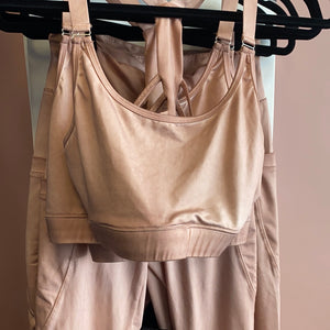 1586 Rose Workout Bra