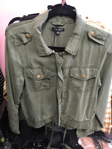 377 Olive Dear John Jacket