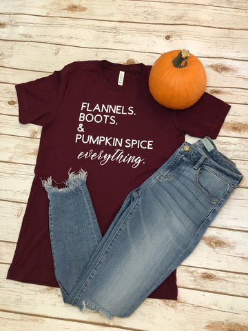 Flannels. Boots. & Pumpkin Spice Everything.