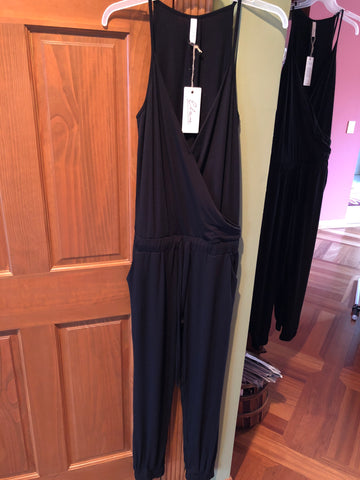 Black Jumpsuit Thin Strap