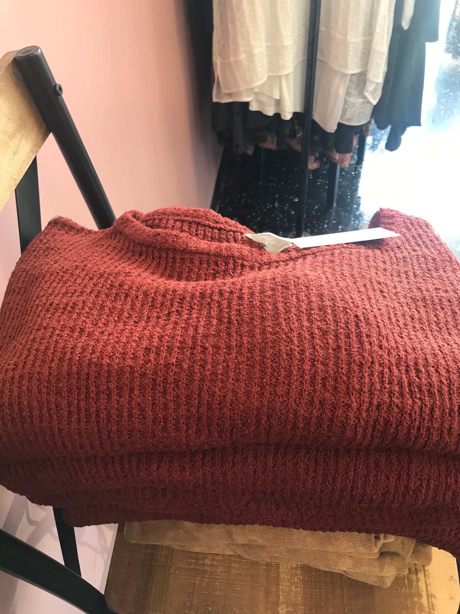 827 Rust Sweater