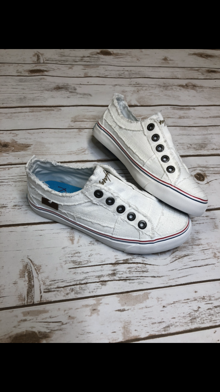 White Blowfish Shoe