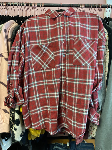 1023 Plaid Button Down
