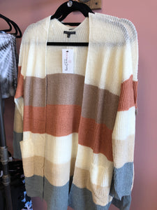 924 Color Block Cardigan