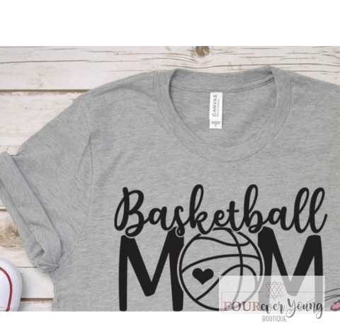 Basketball Mom Graphic Tee