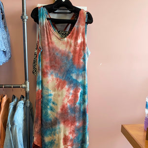 1578 Teal/Rust Maxi