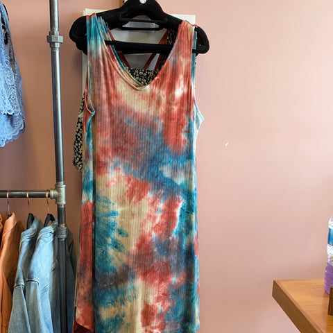 1578 Teal/Rust Maxi