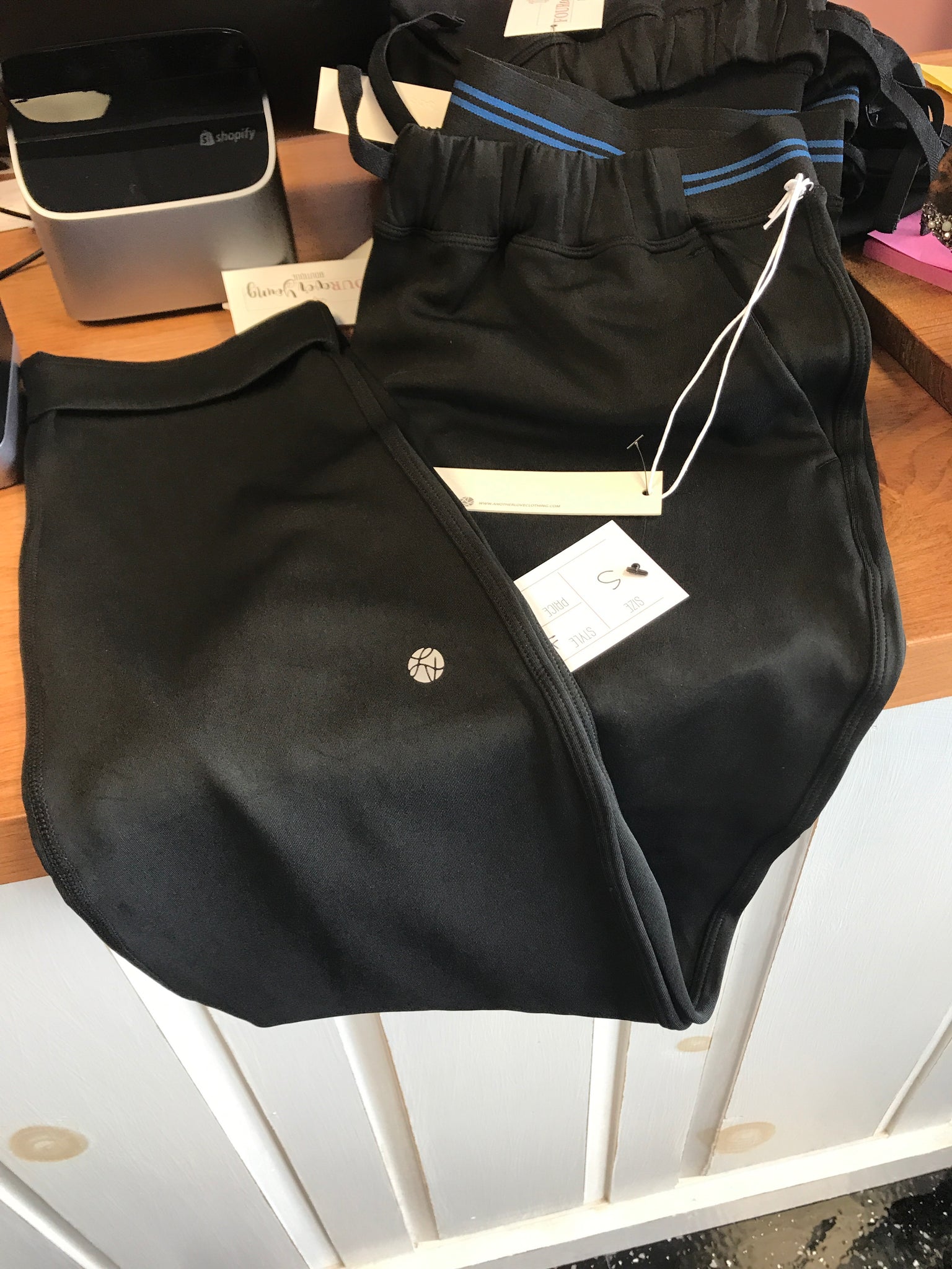839 Black Athletic Jogger
