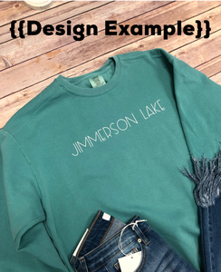 [Lake Name] Graphic Tee