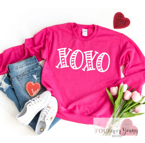 XOXO Crew Sweatshirt
