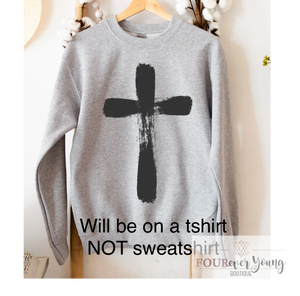 Faded Cross Graphic Tee
