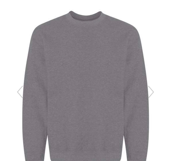 Graphite Heather Merry Merry Merry Graphic Crew Sweatshirt