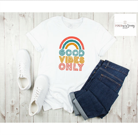 Good Vibes Only Graphic Tee