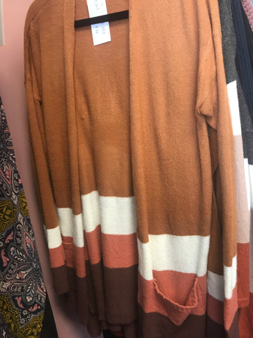 893 Four Color Cardigan
