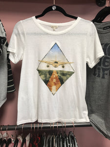 400 Airplane Graphic Tee