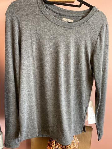 1223 Gray Cut-out back