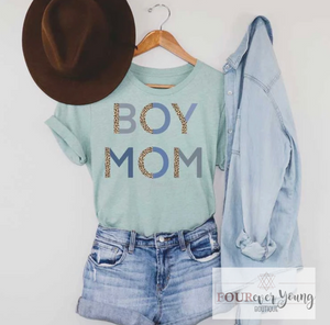 Boy Mom Graphic Tee